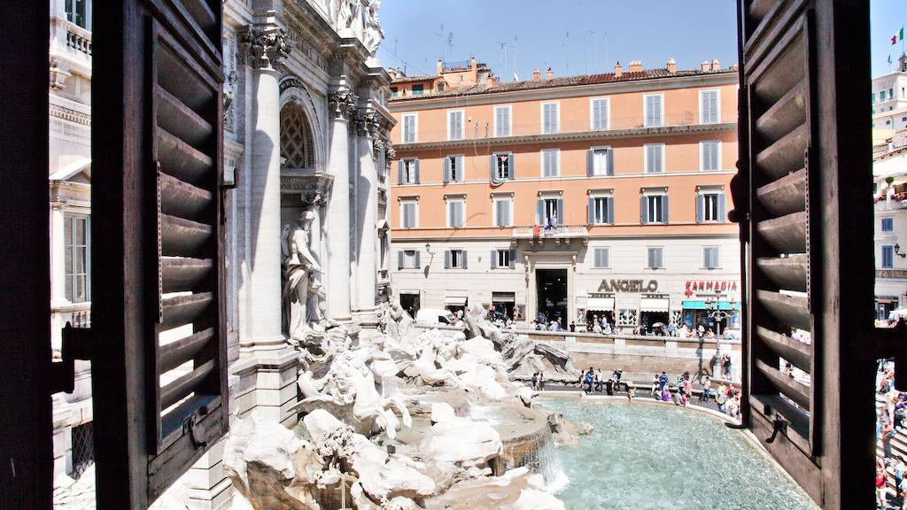 Rental In Rome Trevi Fouintain View Apartment Bilik gambar